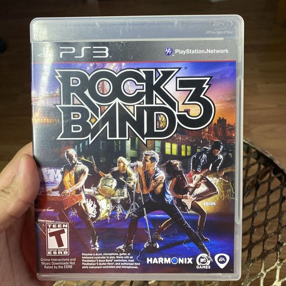 Sony Other - PS3 Rock Band 3 (Sony PlayStation 3, 2010) Game Only Compete CIB Tested Works